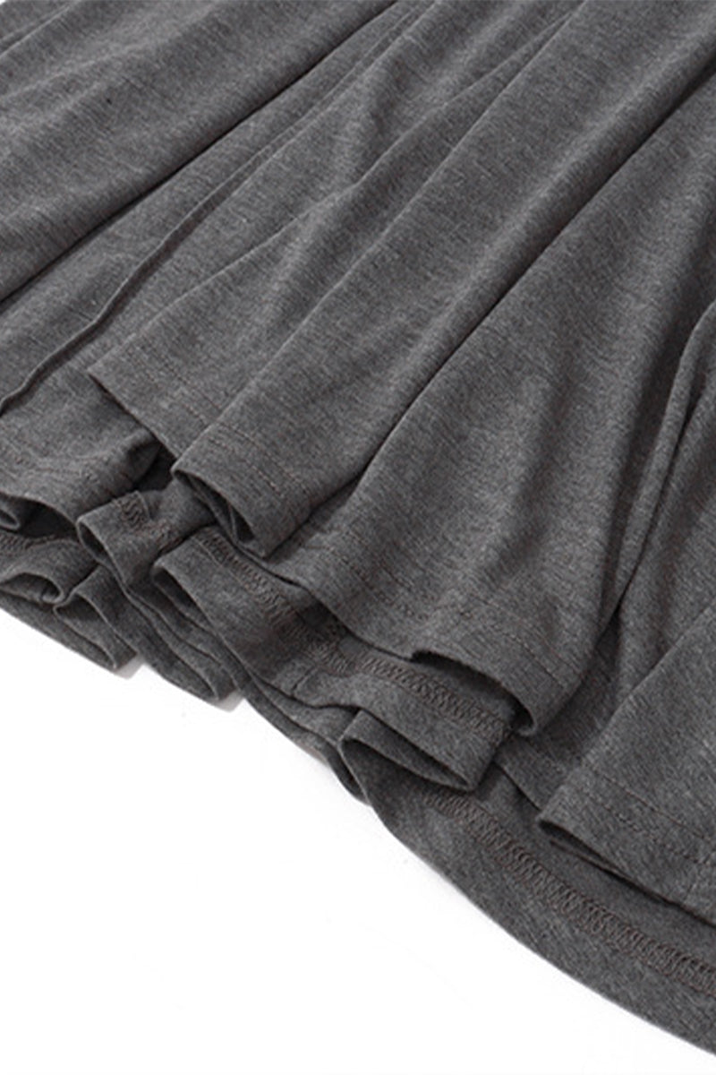 Sexy Street Backless Pleated Mandarin Collar Pleated Dresses