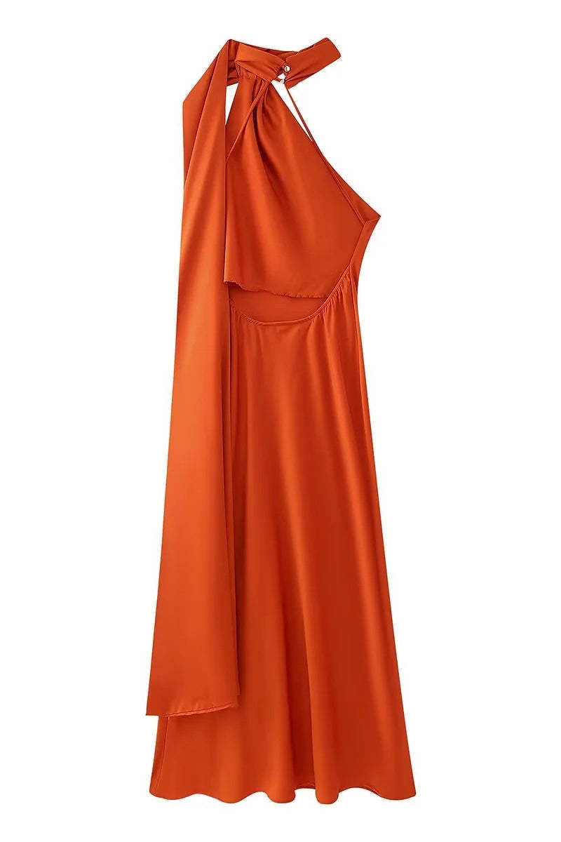 Sexy Irregular Halter Evening Dresses(4 Colors)
